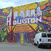 "Houston Is Inspired" Mural